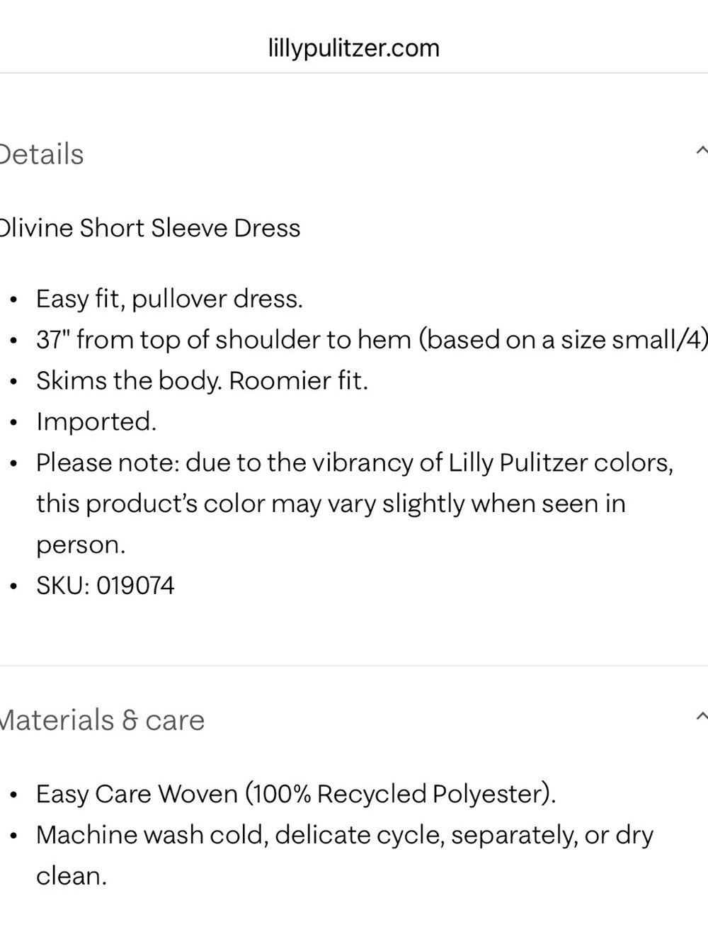 Lilly Pulitzer Sydnee Dress Floral Mini Green & Blue Size 6 NWT - Picture 9 of 9